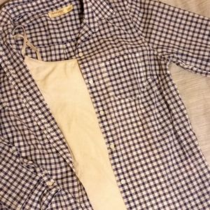 Women's plaid shirt